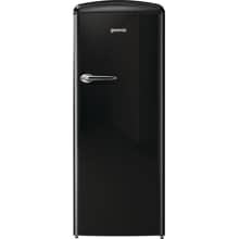 Gorenje ORB153BK Retro-Kühlschrank, 254l, 60 cm breit, CrispZone, schwarz