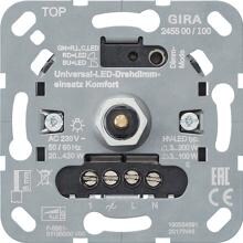 Gira Universal-LED-Drehdimmeinsatz Komfort, System 3000 (245500)