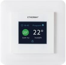 Etherma eTOUCH-eco Schaltereinbauthermostat mit Touchpad & Programm, weiß, 5-35 °C, 16 A (40511)