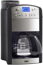BEEM Fresh-Aroma-Perfect Thermostar Filter-Kaffeemaschine, 1000W, 10 Tassen, mit Mahlwerk, schwarz/silber (02041)