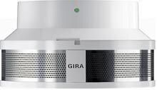 Gira 233702 Dual Q Rauchwarnmelder, Sockel 230 V, weiß