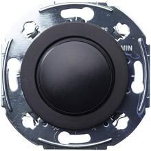 Elso WDE011610 Elektronisches Potentiometer 1-10V mit Zentralplatte, Renova, schwarz