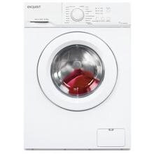Exquisit WA6110-020E 6kg Frontlader Waschmaschine, 1000U/min., 9 Waschprogramme, Wasser-/Mengenautomatik, Unwucht-Kontrolle, weiß