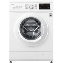 LG F14WM8MC0E 8 kg Frontlader Waschmaschine, 1400U/Min, 60 cm breit, AquaStop, Digitales Touchdisplay, Restanzeige, Startzeitvorwahl, weiß