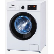 PKM WA8-E1214 8 kg Frontlader Waschmaschine, 60cm breit, 1400U/Min, Kindersicherung, Startzeitvorwahl, Mengenautomatik, ECO, weiß