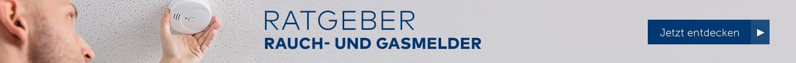 Alles zum Thema Rauch- und Gasmelder!